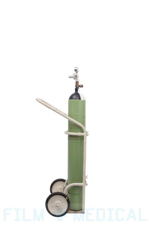 Large Green oxygen tank